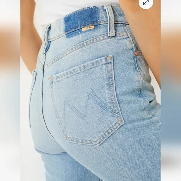 MOTHER The Rambler Zip Ankle Fray Jeans - Picture 5 of 10